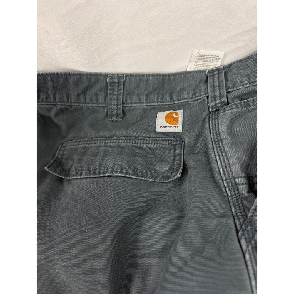 Carhartt Relaxed Fit Cargo Canvas Shorts 2 Pairs  SZ 36 - Picture 5 of 12